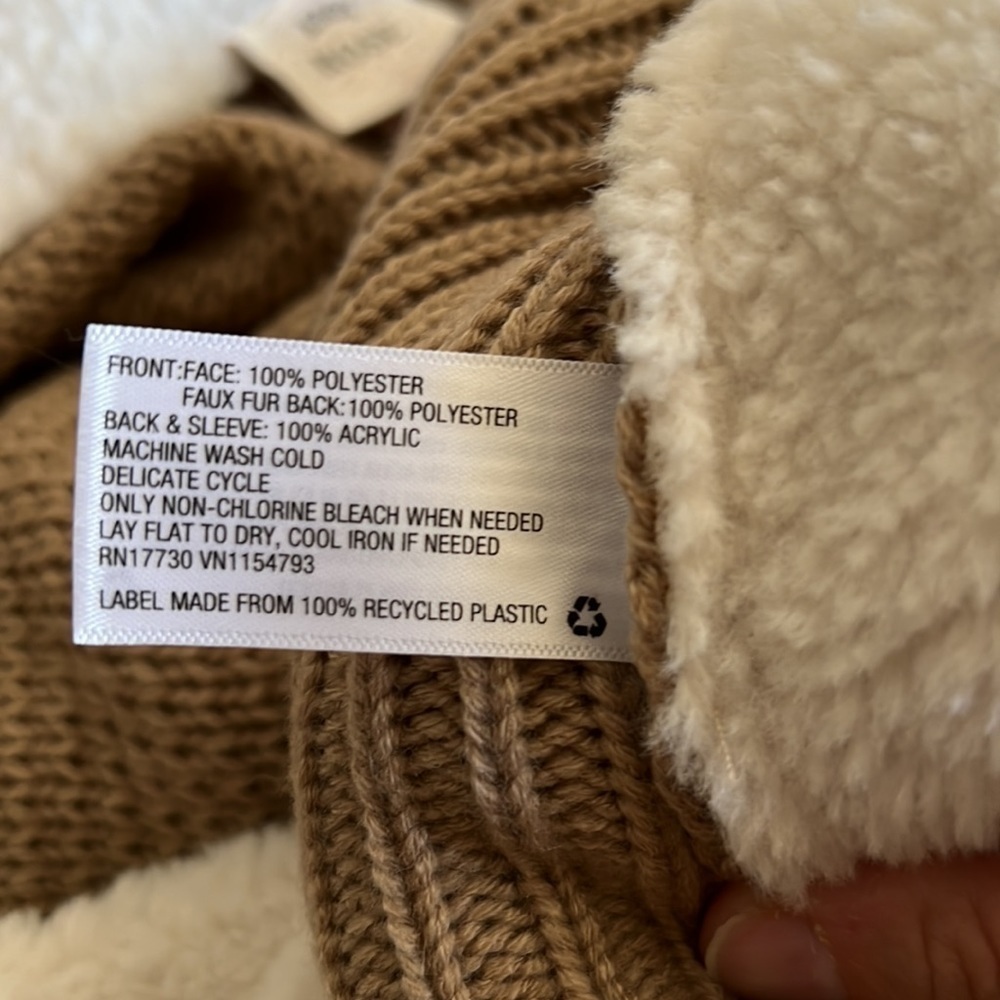 Knox rose faux suede open knit jacket - Picture 11 of 11